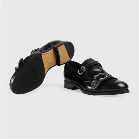 gucci brogue buckel web shoe|Gucci Dress Shoes for Men .